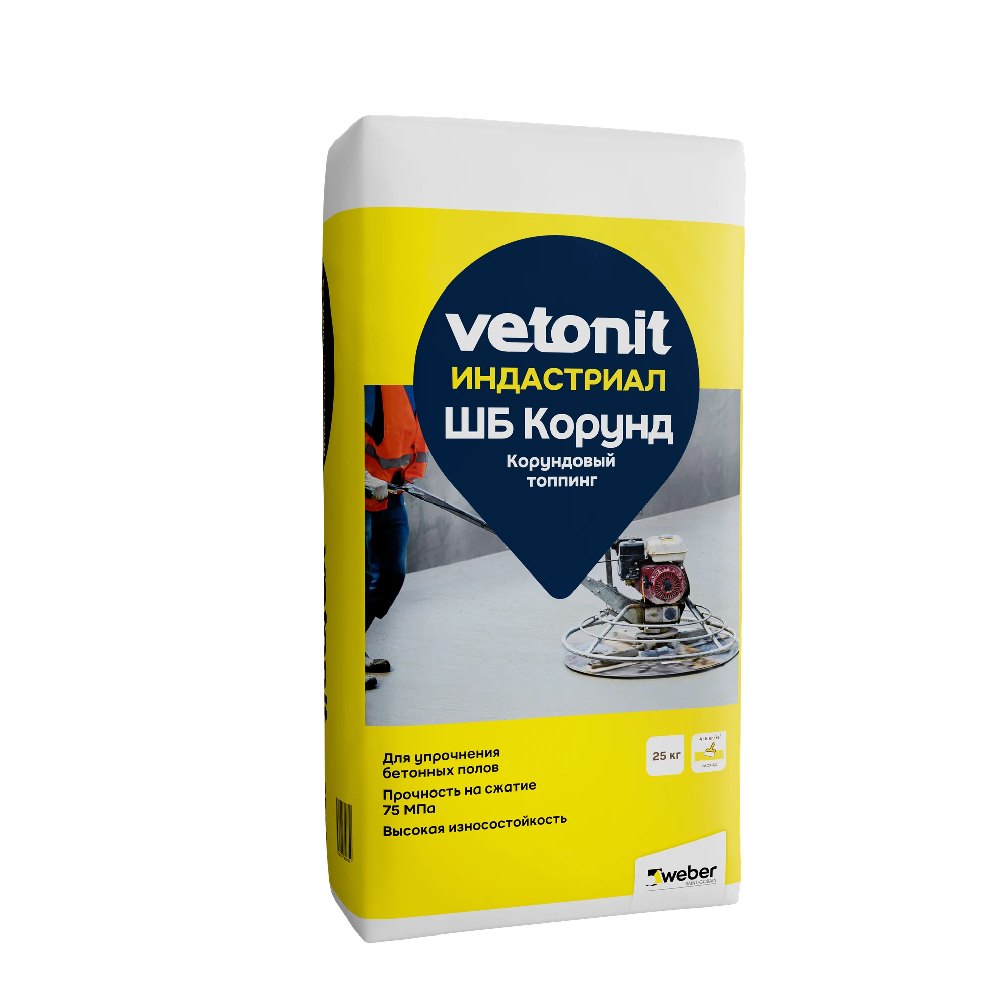 Топпинг Vetonit ШБ Корунд 25 кг