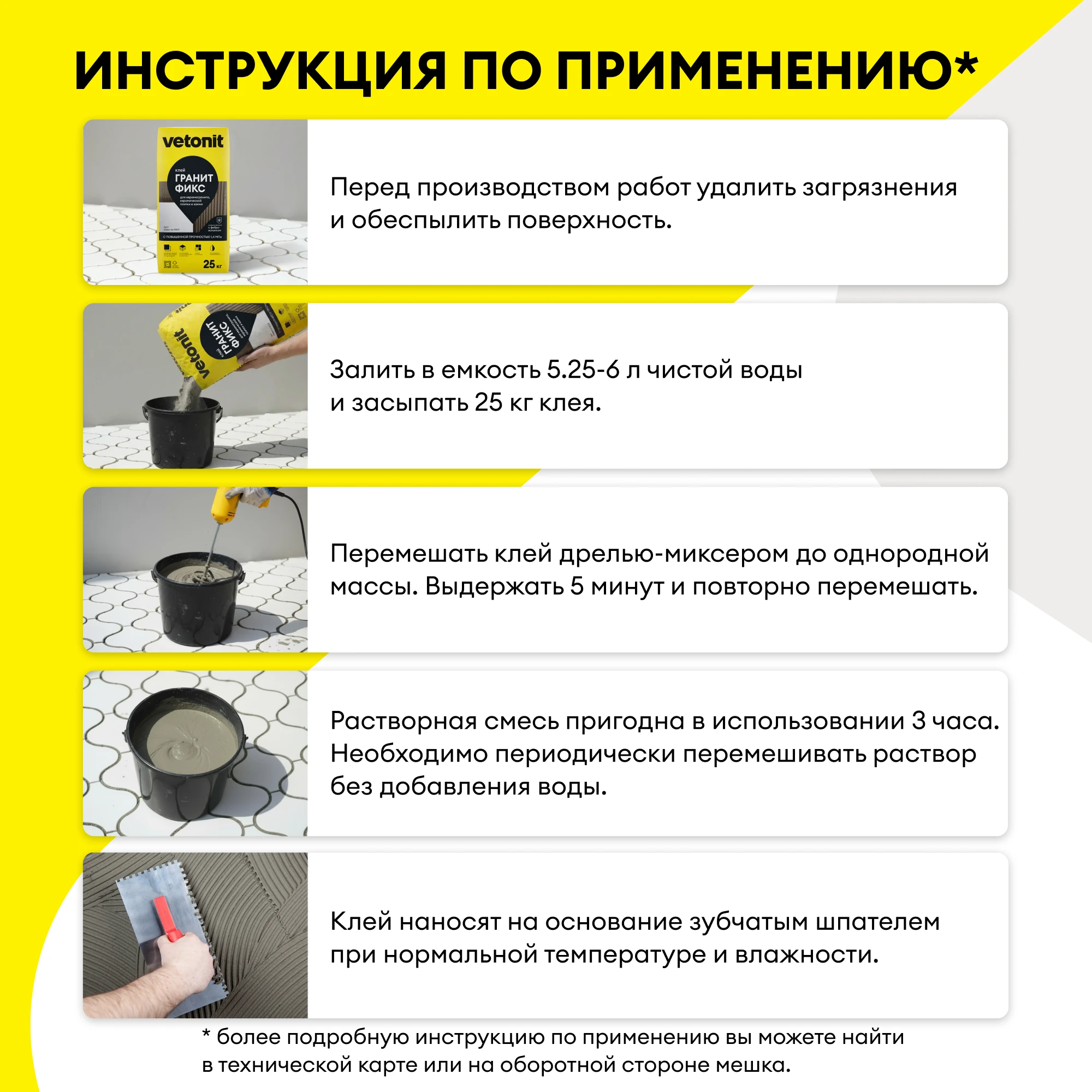Клей Vetonit гранит фикс 25 кг (9)