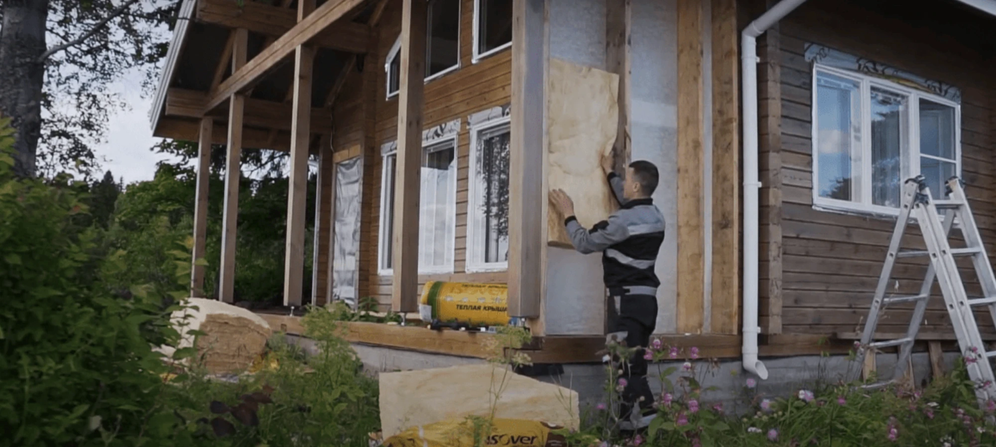 Утепление веранды в частном доме Утепление веранды в частном доме