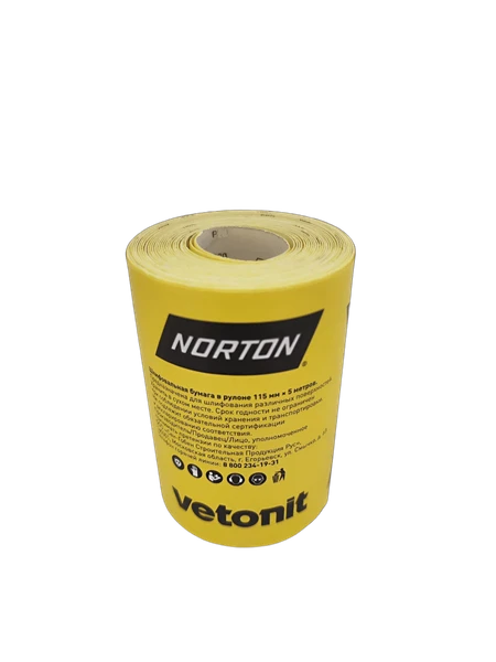 Рулон шлифбумаги Vetonit (Norton)