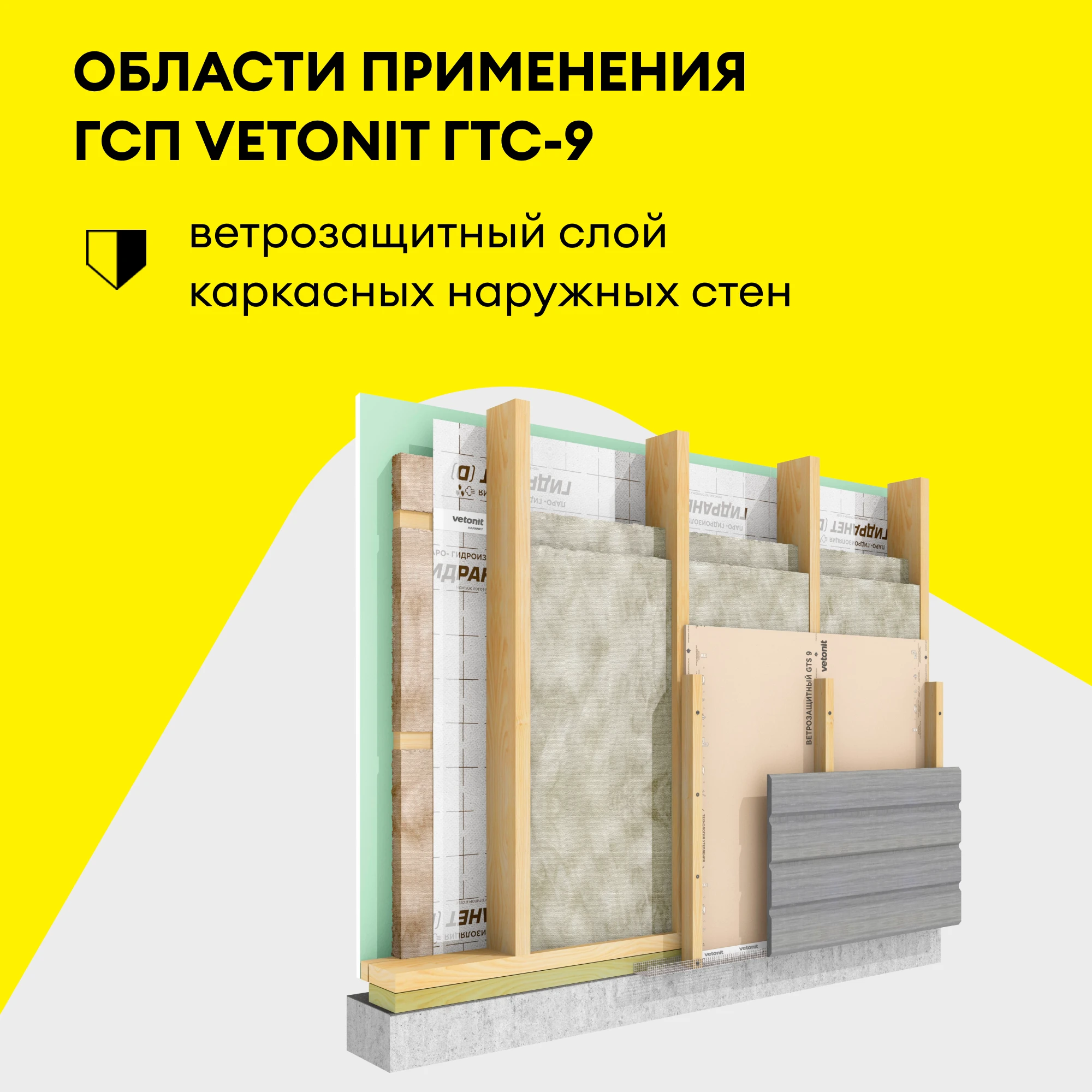 ГСП Vetonit ГТС-9 Ветрозащитный ПрК 3000х1200х9.5мм, фото товара (1) ГСП Vetonit ГТС-9 Ветрозащитный ПрК 3000х1200х9.5мм (1)