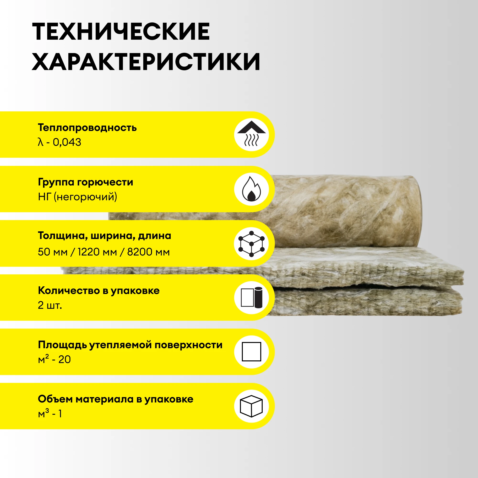 Утеплитель Vetonit Тепло и Тихо Полы и Перекрытия 50мм (20м2 / 1м3) (3)