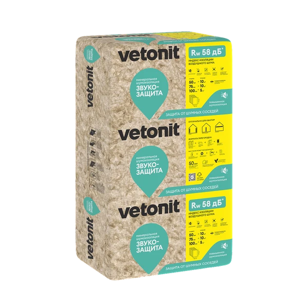 Утеплитель Vetonit Звукозащита Утеплитель Vetonit Звукозащита
