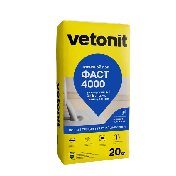Vetonit фаст 4000 (быстрый) Vetonit фаст 4000 (быстрый)