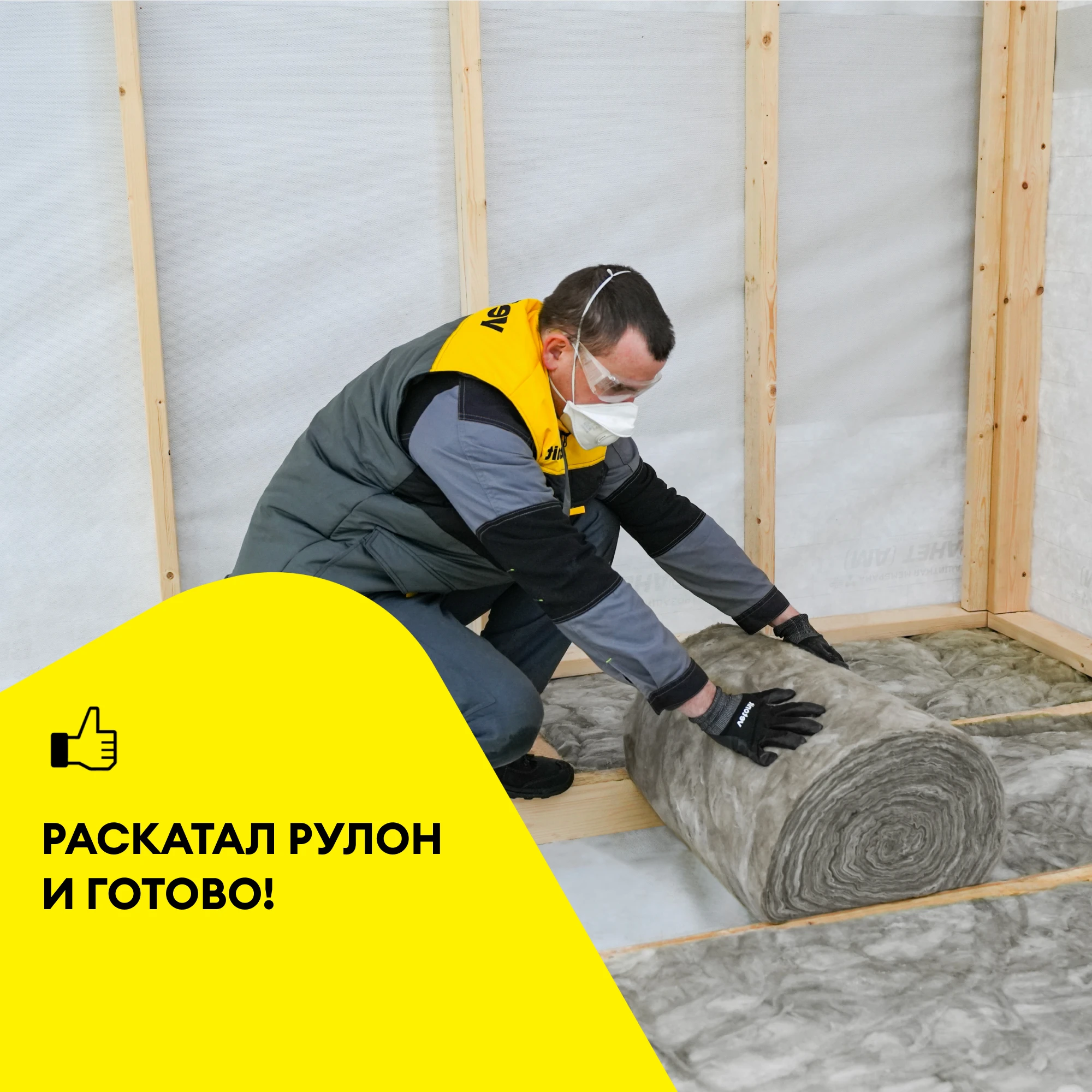Утеплитель Vetonit Теплый Дом 50мм (20м2 / 1м3) (8)