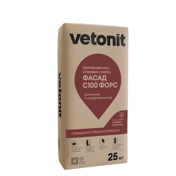 Vetonit фасад С100 форс (сила) Vetonit фасад С100 форс (сила)