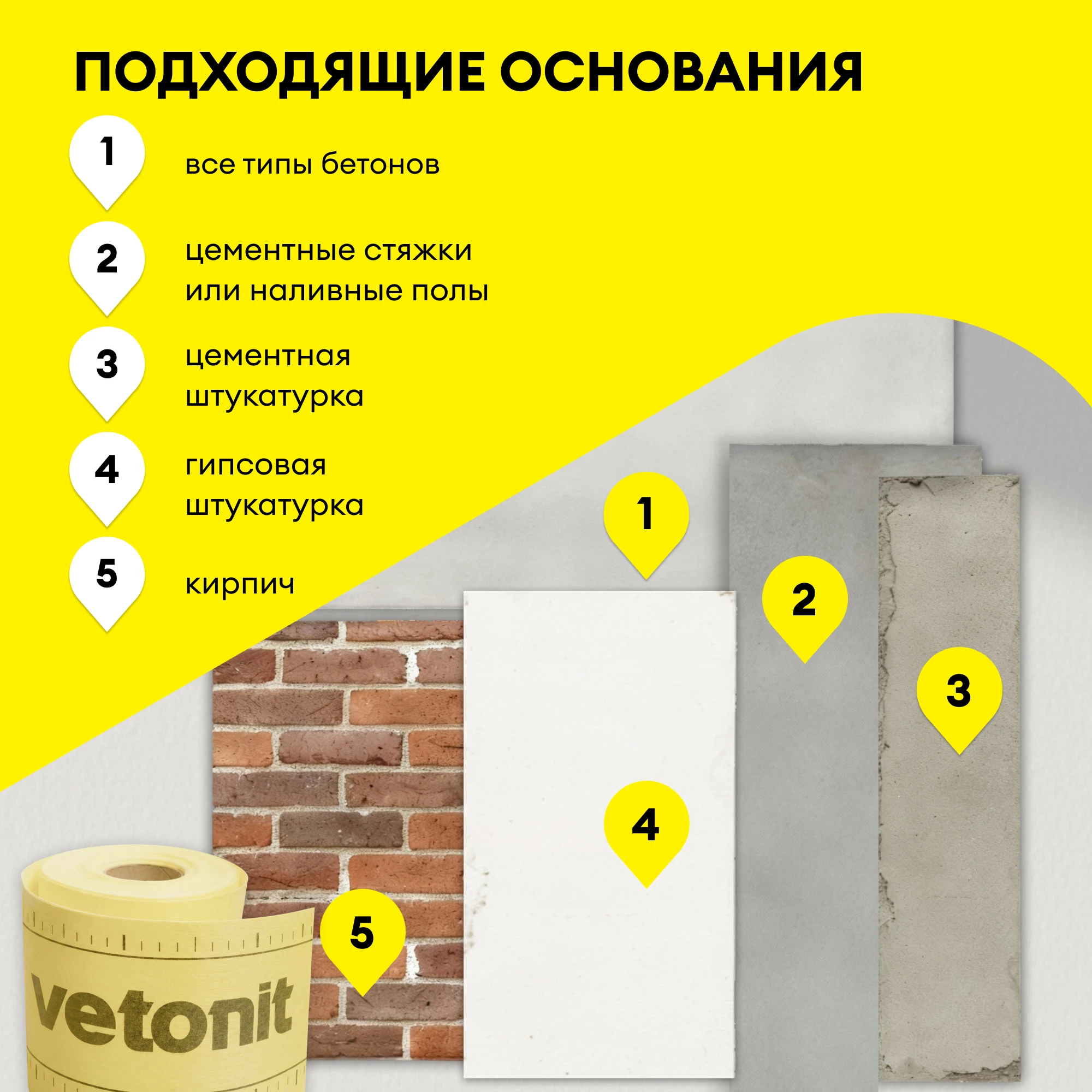 Гидроизоляционная лента Vetonit тек АкваБанд 828 10 м, фото товара (5) Гидроизоляционная лента Vetonit тек АкваБанд 828 10 м (5)