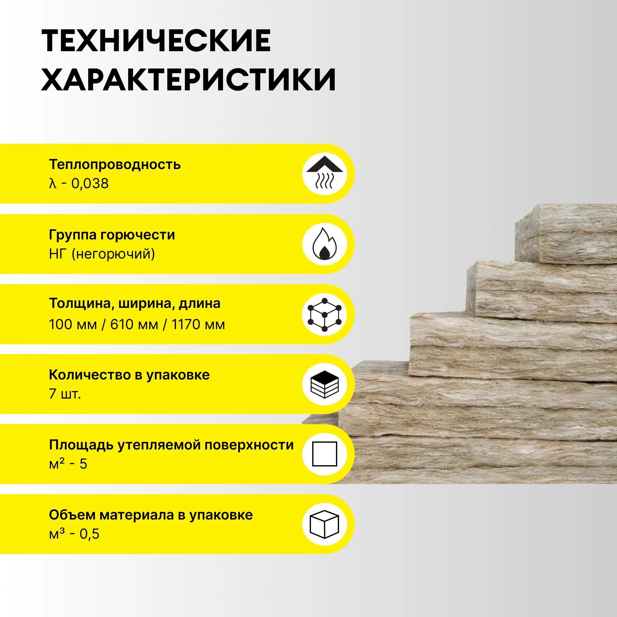Утеплитель Vetonit Теплый Дом Плита 100мм (5м2 / 0.5м3), фото товара (3) Утеплитель Vetonit Теплый Дом Плита 100мм (5м2 / 0.5м3) (3)