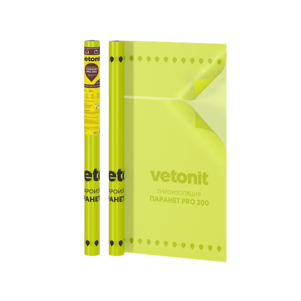 Пароизоляционная пленка Vetonit Паранет ПРО 200 Пароизоляционная пленка Vetonit Паранет ПРО 200
