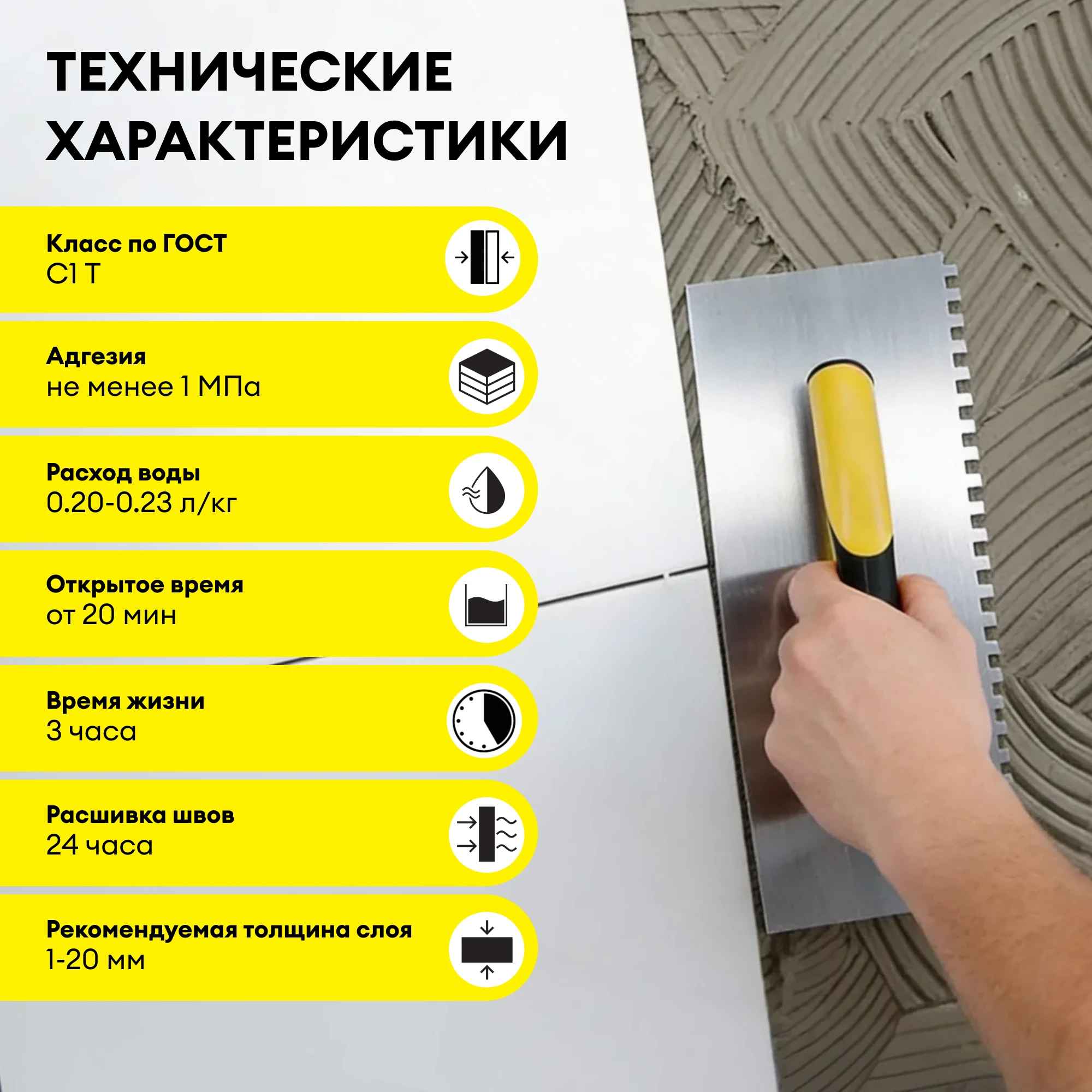 Клей Vetonit изи фикс + (легкая фиксация +) 25 кг (7)